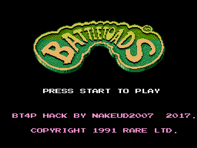 Battletoads 4 players Co-op hack